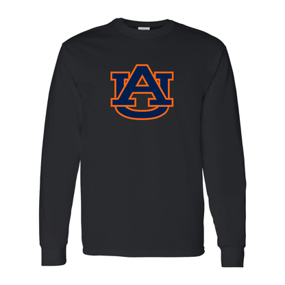 Men's  Auburn Tigers  Gildan Heavy Cotton Long Sleeve T-Shirt