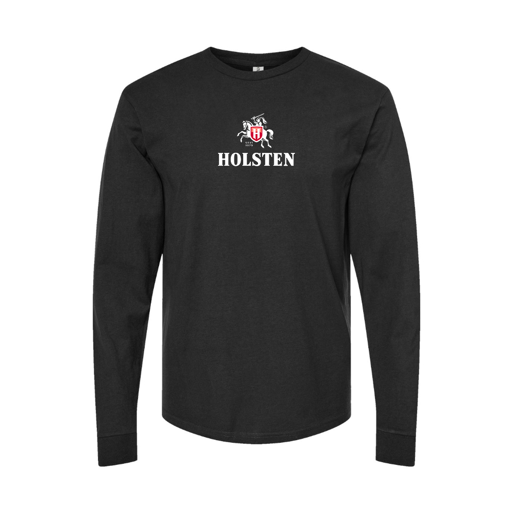 Youth Holsten Logo Cotton Long Sleeve T-Shirt