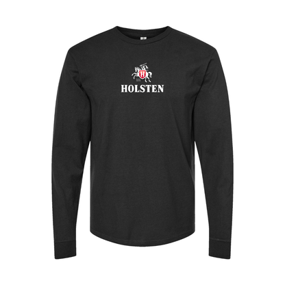 Youth Holsten Logo Cotton Long Sleeve T-Shirt