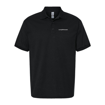 Men's LovelyWholesale  Logo Dry Blend Polo
