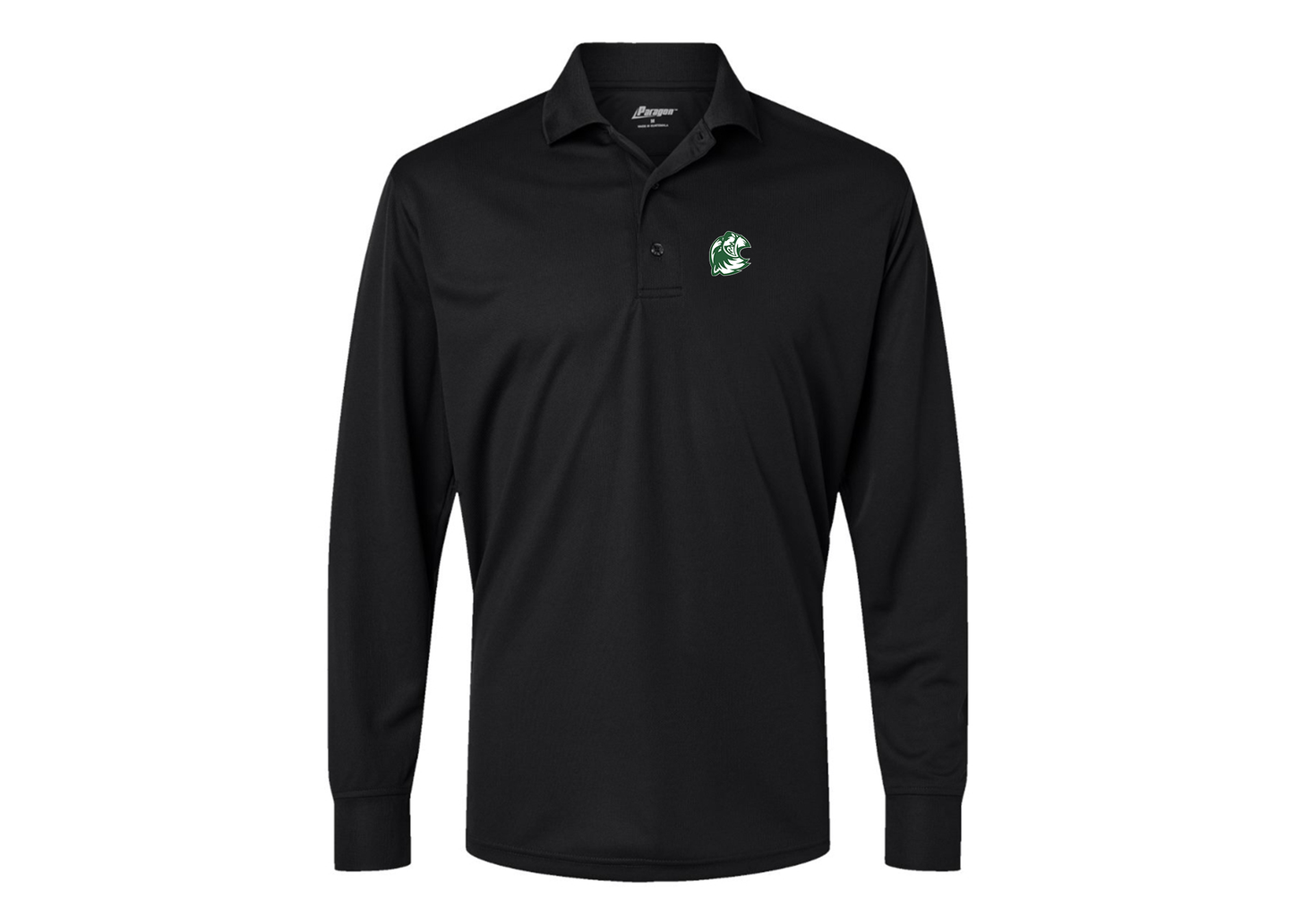 Men's Utah Valley Wolverines Paragon Prescott Long Sleeve Polo
