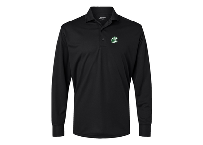Men's Utah Valley Wolverines Paragon Prescott Long Sleeve Polo