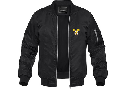 Men's Valparaiso Crusaders Lightweight Bomber Jacket Windbreaker Softshell Varsity Jacket Coat