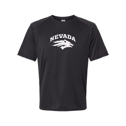 Men's Nevada Wolf Pack Logo Polyester T-Shirt