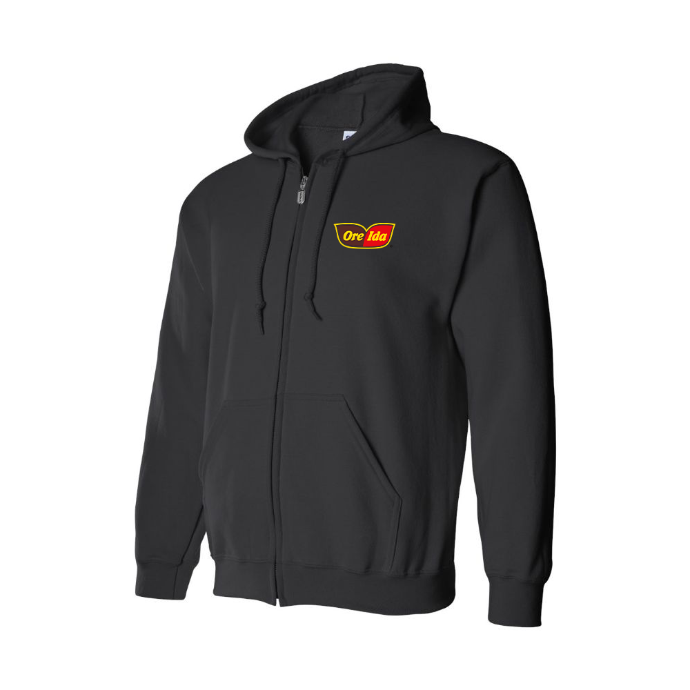 Men's Ore Ida Logo Zipper Hoodie