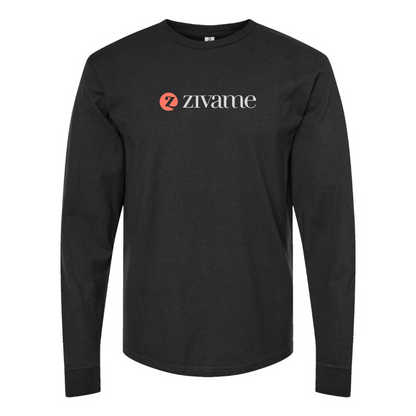 Men's Zivame Logo Cotton Long Sleeve T-Shirt