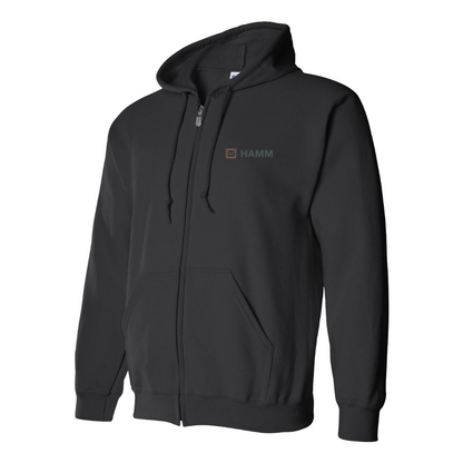 Men's Hamm Logo Zipper Hoodie