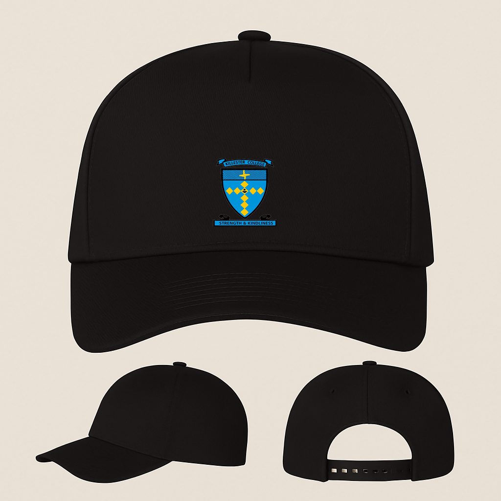 Killester College Logo Five Panel Twill Snapback Cap