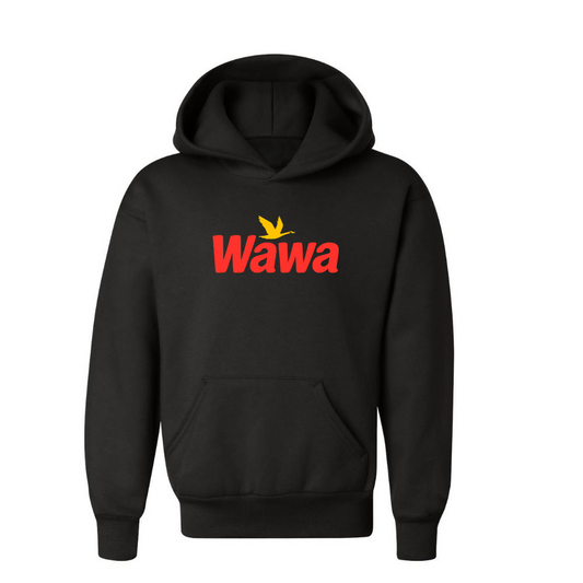 Youth Wawa Gas Station Logo Pullover Hoodie