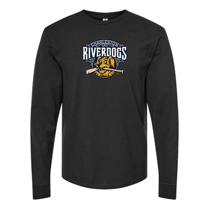 Men's Charleston RiverDogs Logo Cotton Long Sleeve T-Shirt