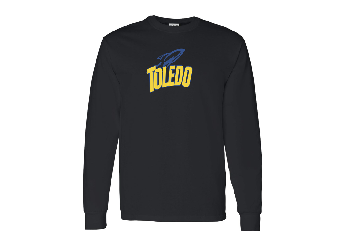Men's Toledo Rockets Gildan Heavy Cotton Long Sleeve T-Shirt