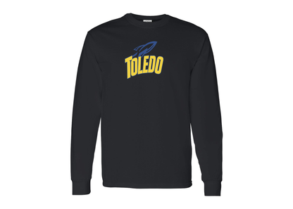 Men's Toledo Rockets Gildan Heavy Cotton Long Sleeve T-Shirt