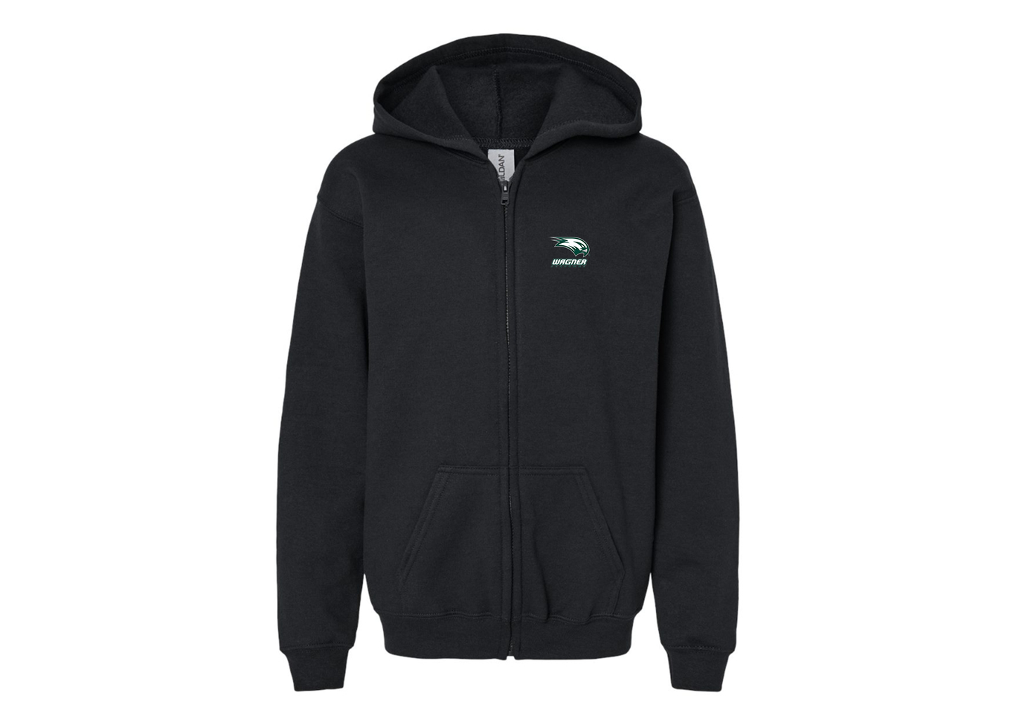 Gildan Heavy Blend Youth Wagner Seahawks Full Zip Hooded Sweatshirt