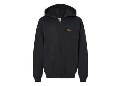 Gildan Heavy Blend Youth UAB Blazers Full Zip Hooded Sweatshirt