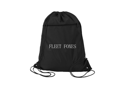 Fleet Foxes Logo Q-Tees - Polyester Cinchpack