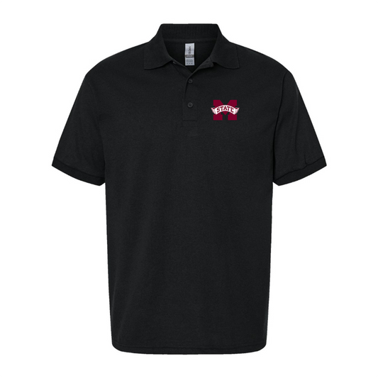 Men's Mississippi State Bulldogs Logo Dry Blend Polo