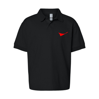 Youth Conoco Phillips Symbol Gildan Dry Blend Jersey Polo