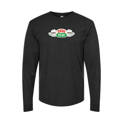 Youth Central Perk Logo Cotton Long Sleeve T-Shirt