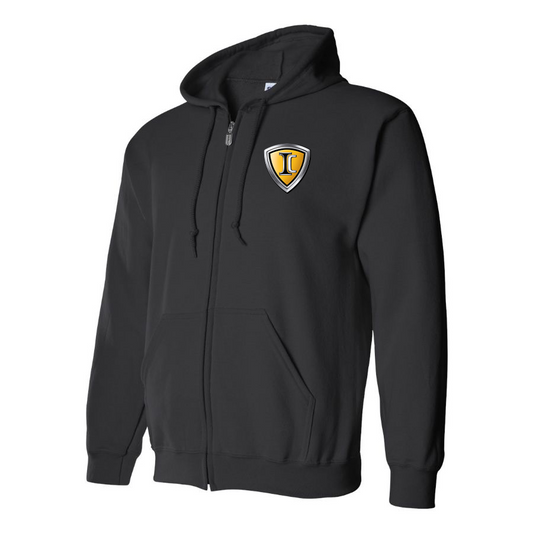 Men's IC Bus Logo Zipper Hoodie