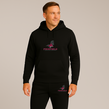 Men's Fairfield Stags Logo Hoodie Joggers Set