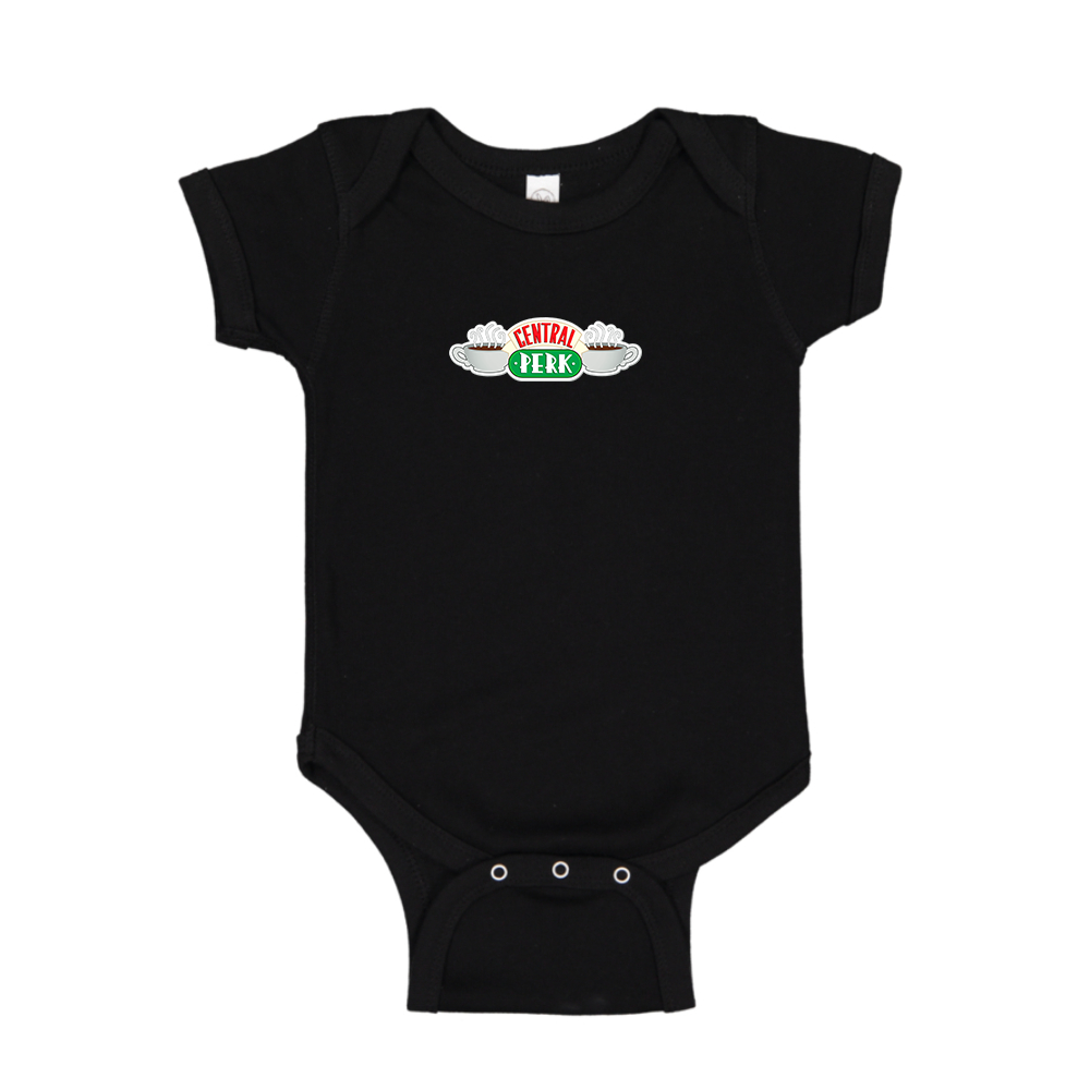 Central Perk Logo Baby Romper Onesie