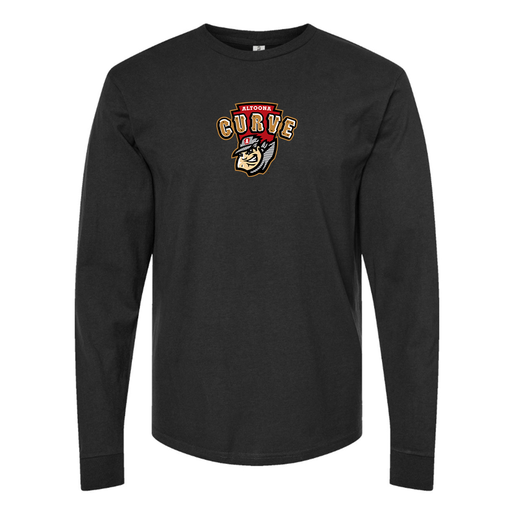 Youth Altoona Curve Logo Cotton Long Sleeve T-Shirt