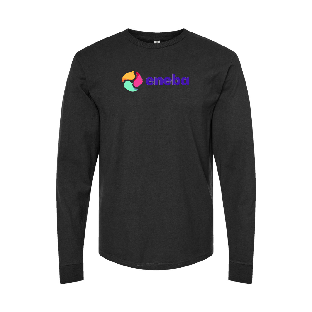 Youth Eneba Logo Cotton Long Sleeve T-Shirt