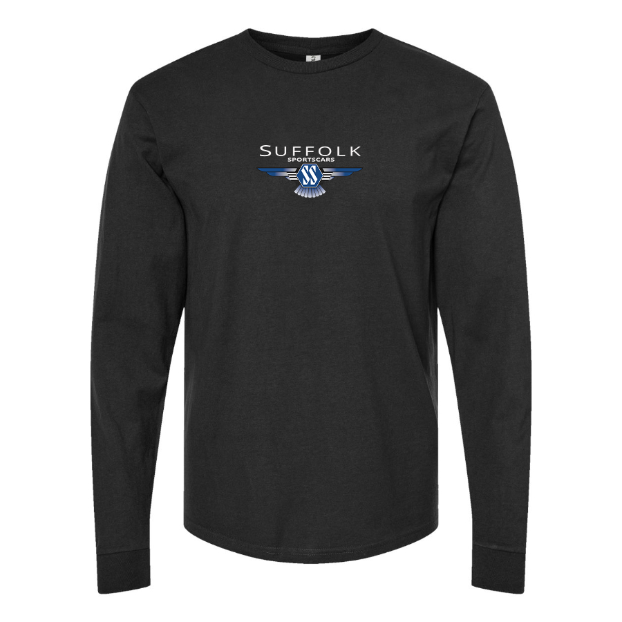 Youth Suffolk Sportscars Logo Cotton Long Sleeve T-Shirt