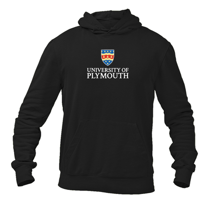 Men's University of Plymouth Logo  Pullover Hoodie