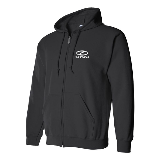 Men's Zastava Logo Zipper Hoodie