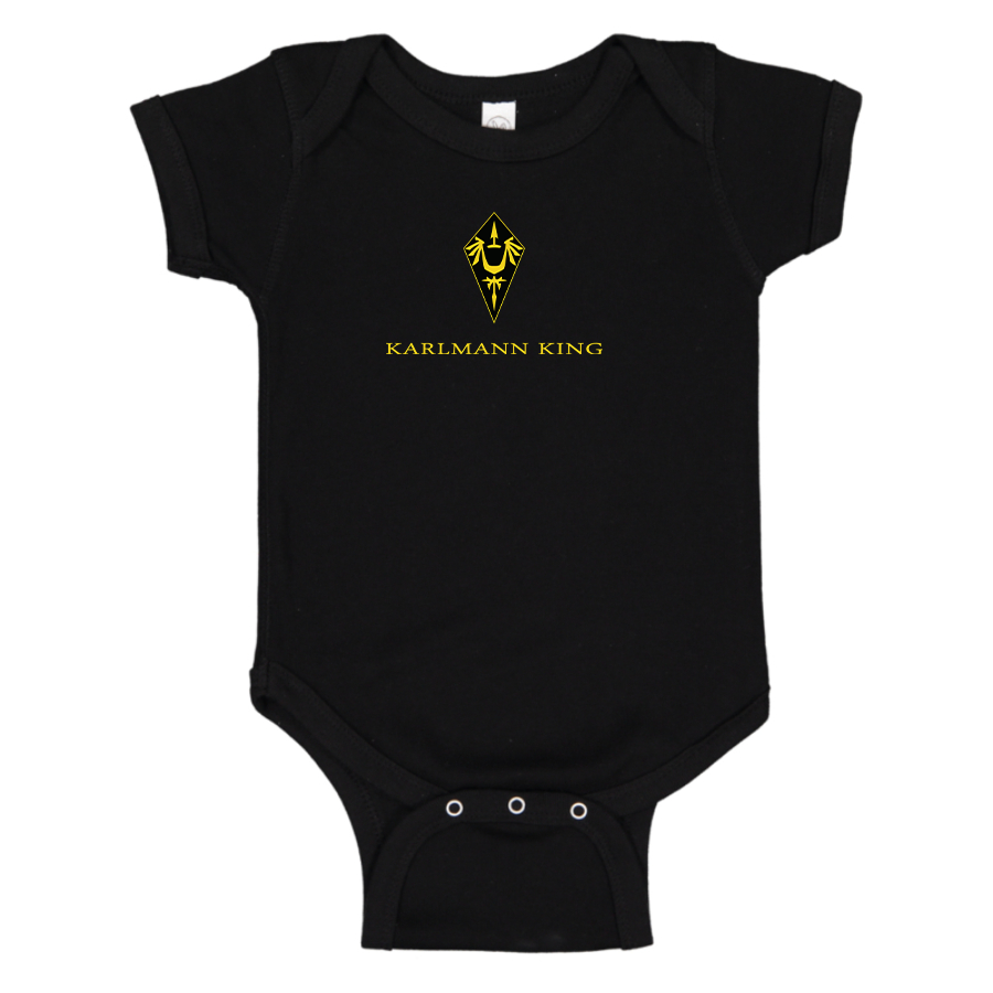 Karlmann King Logo Baby Onesie Romper