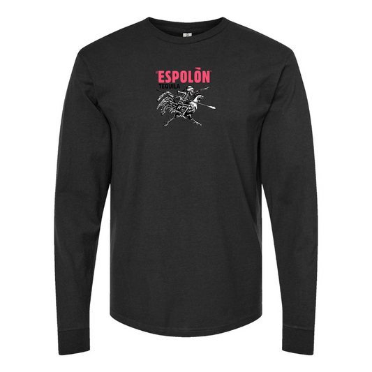 Men's Espolon Logo Cotton Long Sleeve T-Shirt