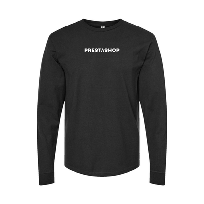 Youth PrestaShop Logo Cotton Long Sleeve T-Shirt