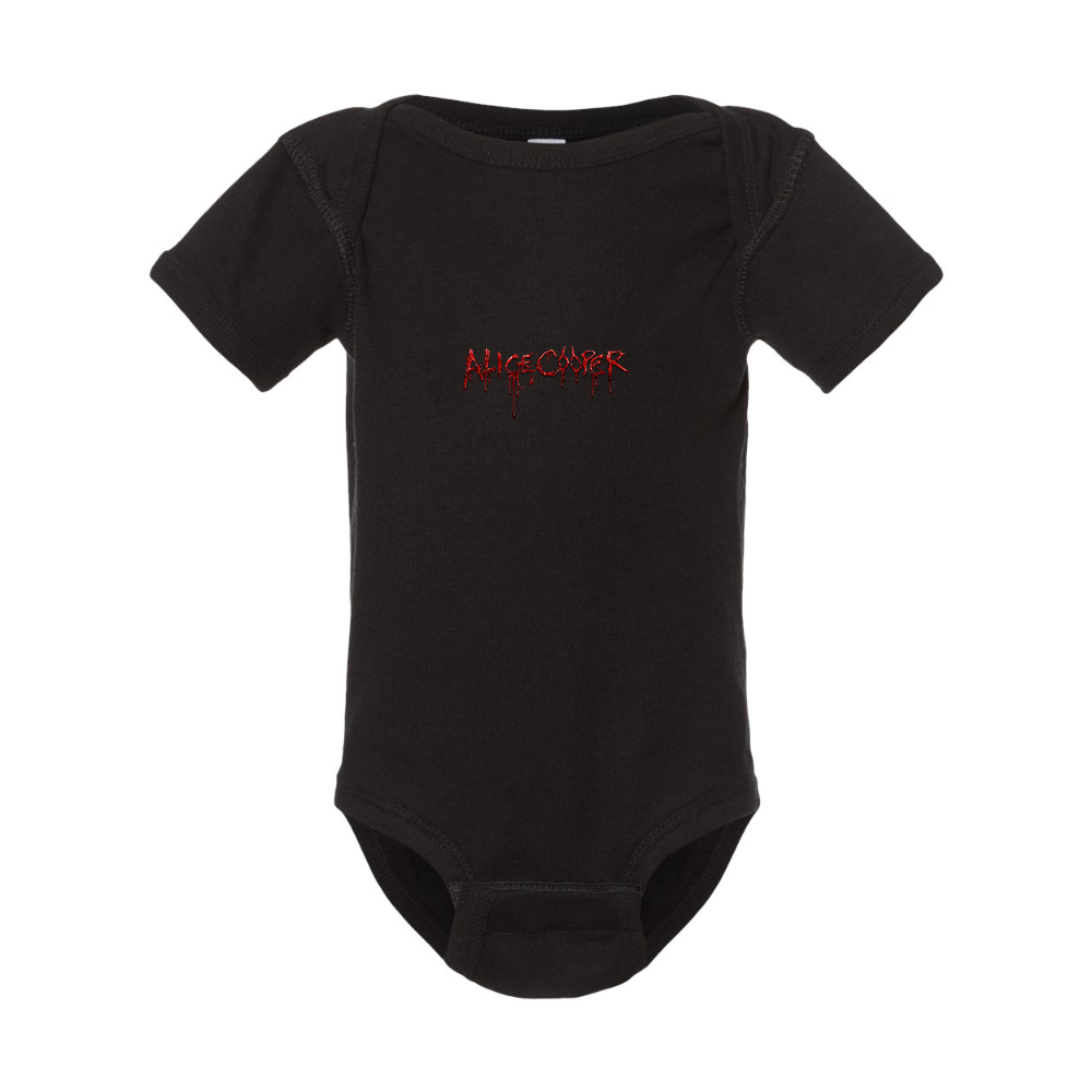 Alice Cooper Logo  Rabbit Skins Infant Baby Rib Bodysuit