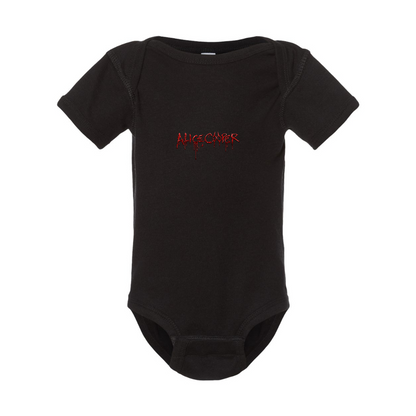 Alice Cooper Logo  Rabbit Skins Infant Baby Rib Bodysuit