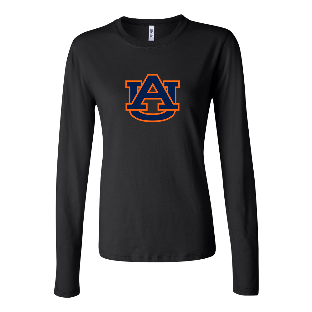 BELLA CANVAS  Auburn Tigers Jersey Long Sleeve Tee