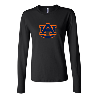 BELLA CANVAS  Auburn Tigers Jersey Long Sleeve Tee