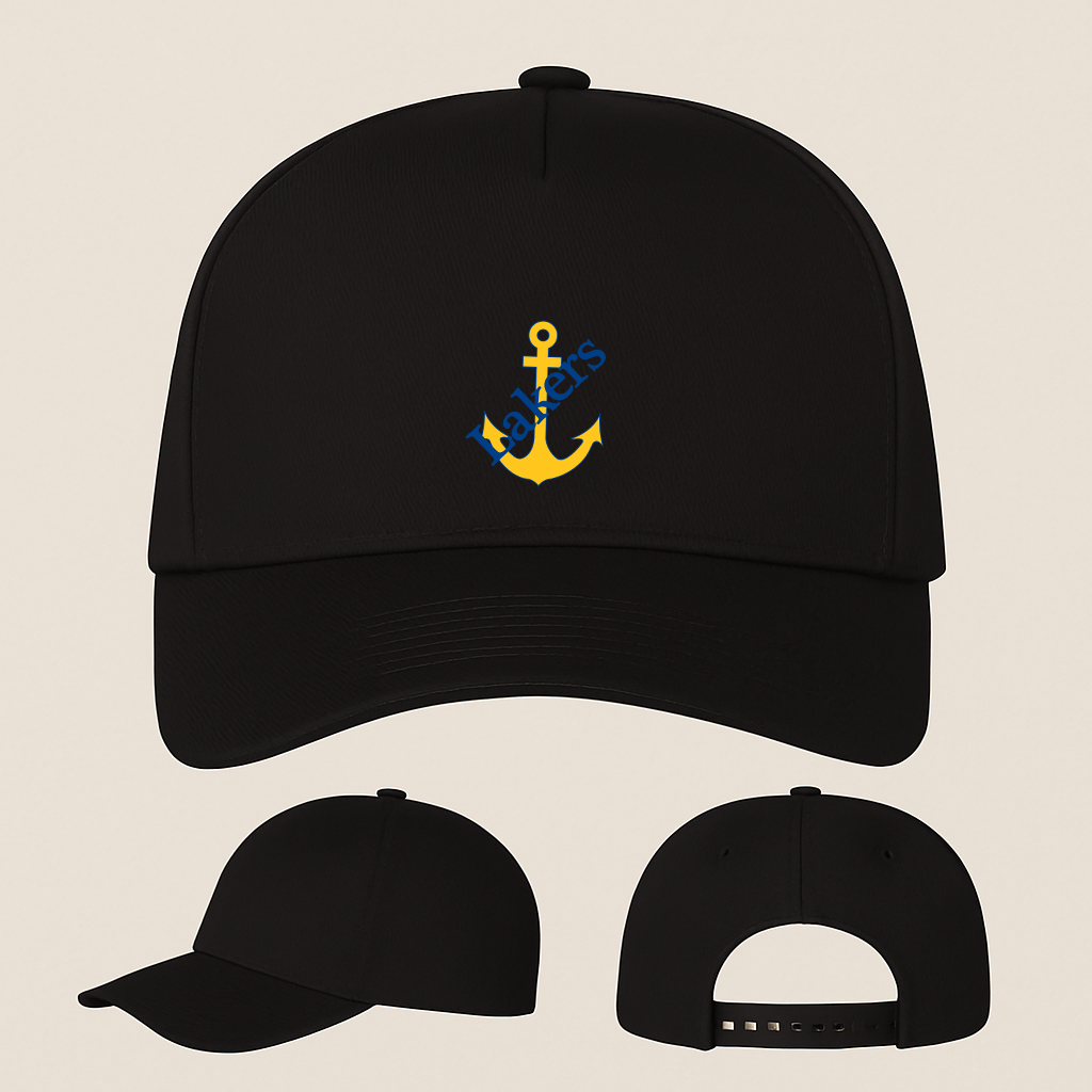 Lake Superior State Lakers Logo Five Panel Twill Snapback Cap
