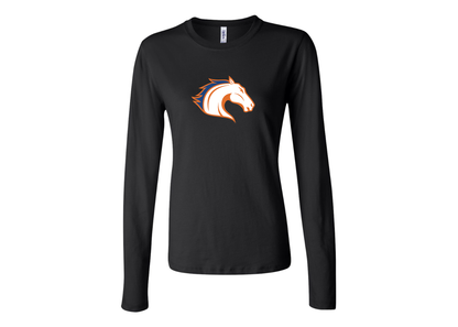 BELLA CANVAS Women’s Texas Arlington Mavericks Jersey Long Sleeve Tee