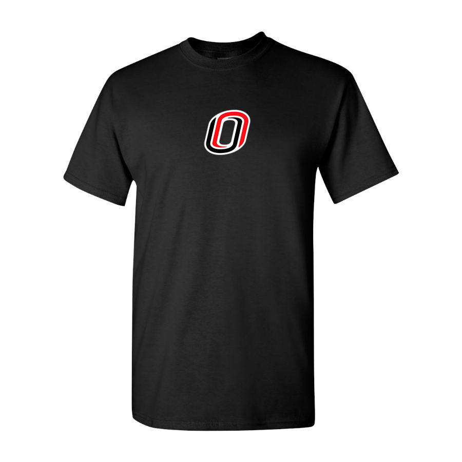 Men's Nebraska Omaha Mavericks Logo  Cotton T-Shirt