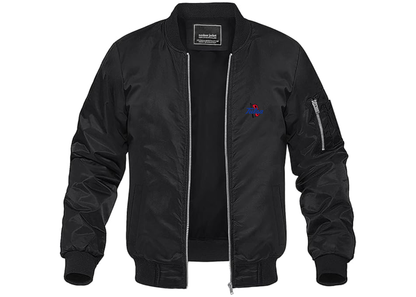 Men's Tulsa Golden Hurricane Lightweight Bomber Jacket Windbreaker Softshell Varsity Jacket Coat