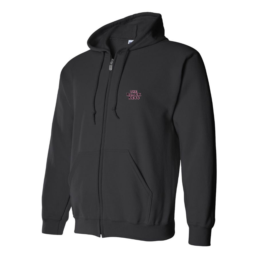 Men's The Black Keys Logo Zipper Hoodie