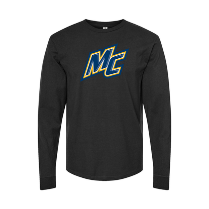 Men's Merrimack Warriors Logo Long Sleeve T-Shirt