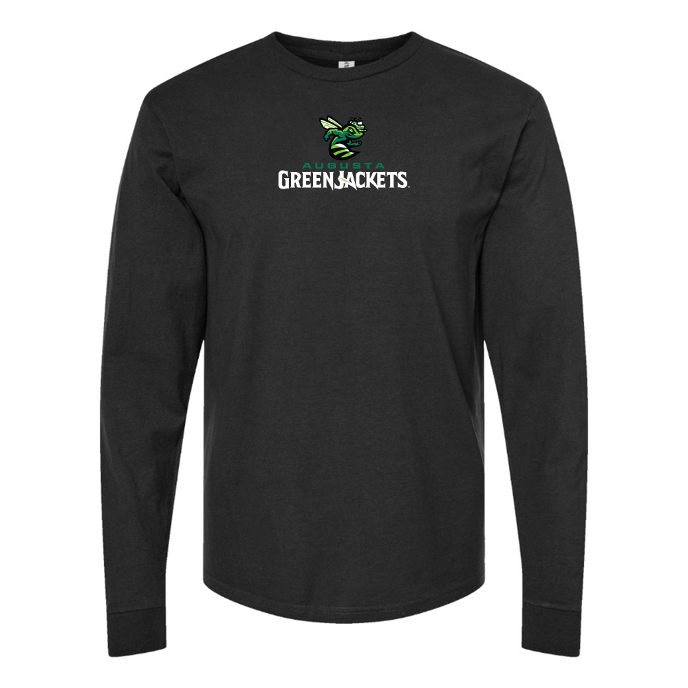 Men's Augusta GreenJackets Logo Long Sleeve T-Shirt