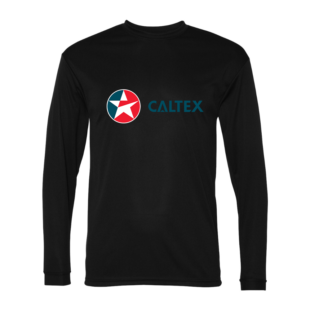 Men's Caltex Gas Station  Performance Long Sleeve T-Shirt