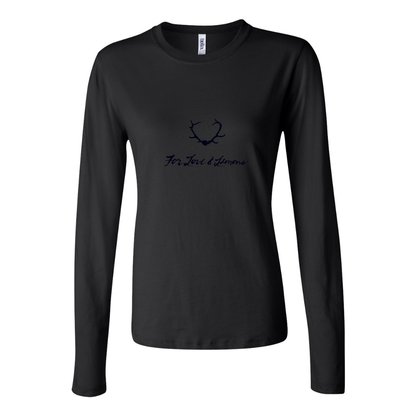 BELLA CANVAS For Loves & Lemons  Jersey Long Sleeve Tee
