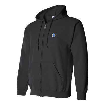 Men's Denza Logo Zipper Hoodie