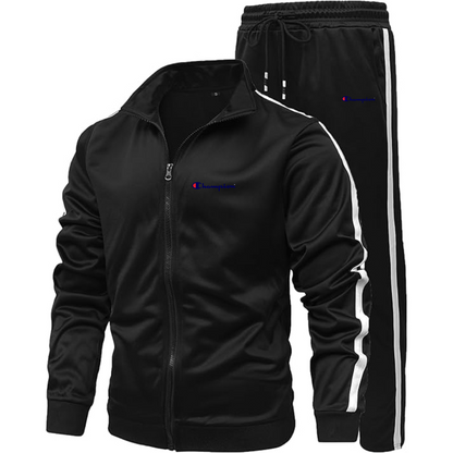 Men's Champion Logo Dri-Fit TrackSuit