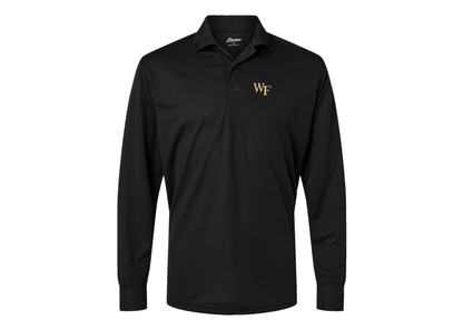 Men's Wake Forest Demon Deacons Paragon Prescott Long Sleeve Polo