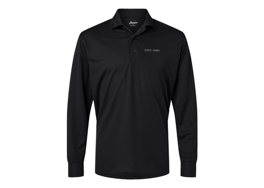 Men's Fleet Foxes Logo Paragon Prescott Long Sleeve Polo